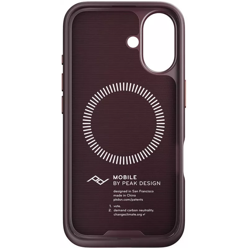Peak Design Mobile Everyday funda de tela para Apple iPhone 16, eclipse (M-MC-BS-EP-1)