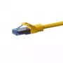 DSIT cable de red Ethernet CAT6a U/UTP 100% cobre, RJ45, 1m, amarillo