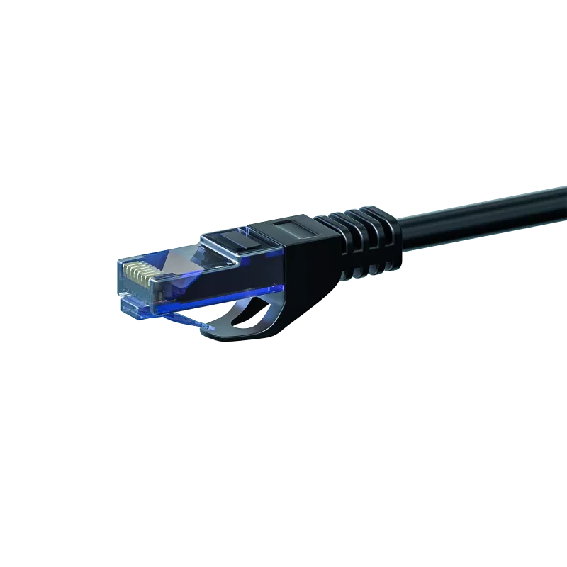 DSIT cable de red CAT6a 100% cobre - U/UTP - 3 metros - negro (DC-U6A0-030)