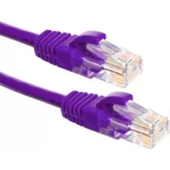 DSIT cable de red Ethernet CAT6a 100% cobre - U/UTP - 15 metros - violeta (DC-U6A8-150)