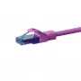 DSIT CAT6a U/UTP Cable de red patch de 30 m rosa, 100% cobre, 10Gbps, RJ45