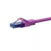 DSIT CAT6a U/UTP Cable de red patch de 30 m rosa, 100% cobre, 10Gbps, RJ45