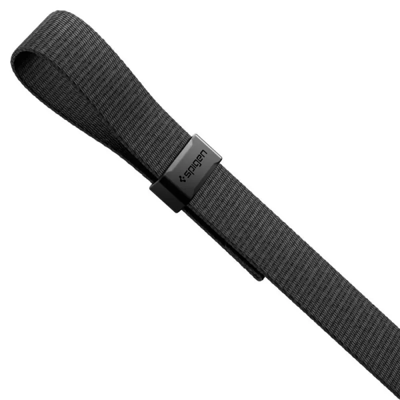 SPIGEN Correa de transporte ajustable universal para muñeca Negro