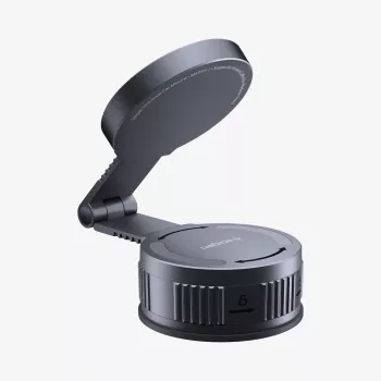 SPIGEN MFT35-1 OneTap Pro MagSafe Soporte magnético para coche para salpicadero, parabrisas y pantalla, Negro