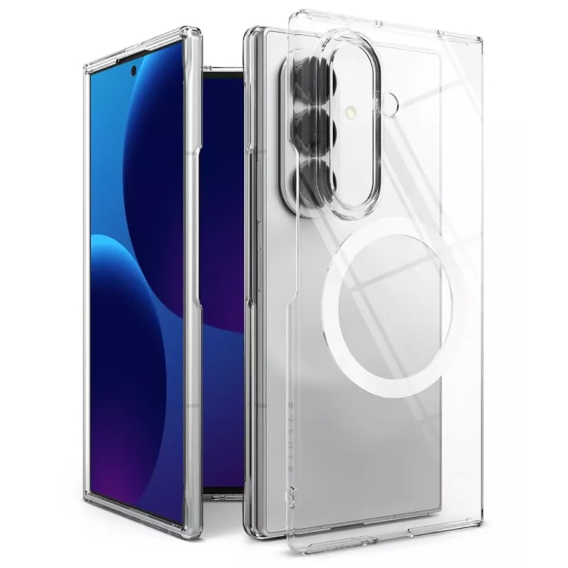 Ringke Slim Magnetic Funda MagSafe para Samsung Galaxy Z Fold 8 Ultra Clear