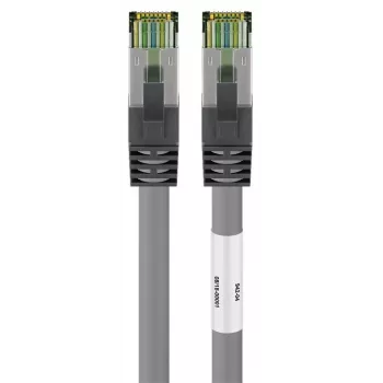 DSIT Cable de red RJ45 S/FTP PiMF CAT 8 Gris 0,25 m
