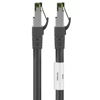DSIT Cable de red RJ45 S/FTP PiMF CAT 8 Negro 5m