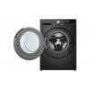 LG F2V7SLIM9B Lavadora Slim-Fit 9kg con AI DD y vapor - Blanco
