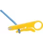 DSIT DC-PINCHER-CUT pelacables automático con cortacables integrado, 0,2-6,0 mm² / 24-10 AWG, autoajustable, negro/rojo