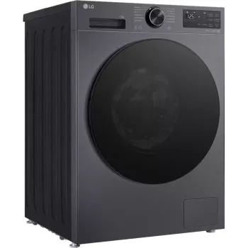 LG F4WX709YB lavadora de carga frontal 9kg con AI DD™, Steam™, Wi-Fi, grafito