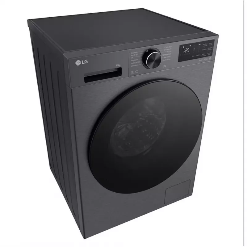 LG F4WX709YB lavadora de carga frontal 9kg con AI DD™, Steam™, Wi-Fi, grafito