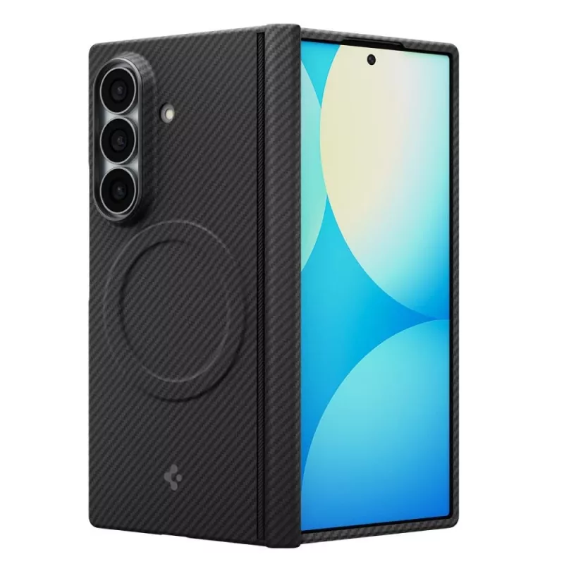 Spigen funda AirSkin Aramid MagSafe para Samsung Galaxy Z Fold 8 Ultra - negro mate