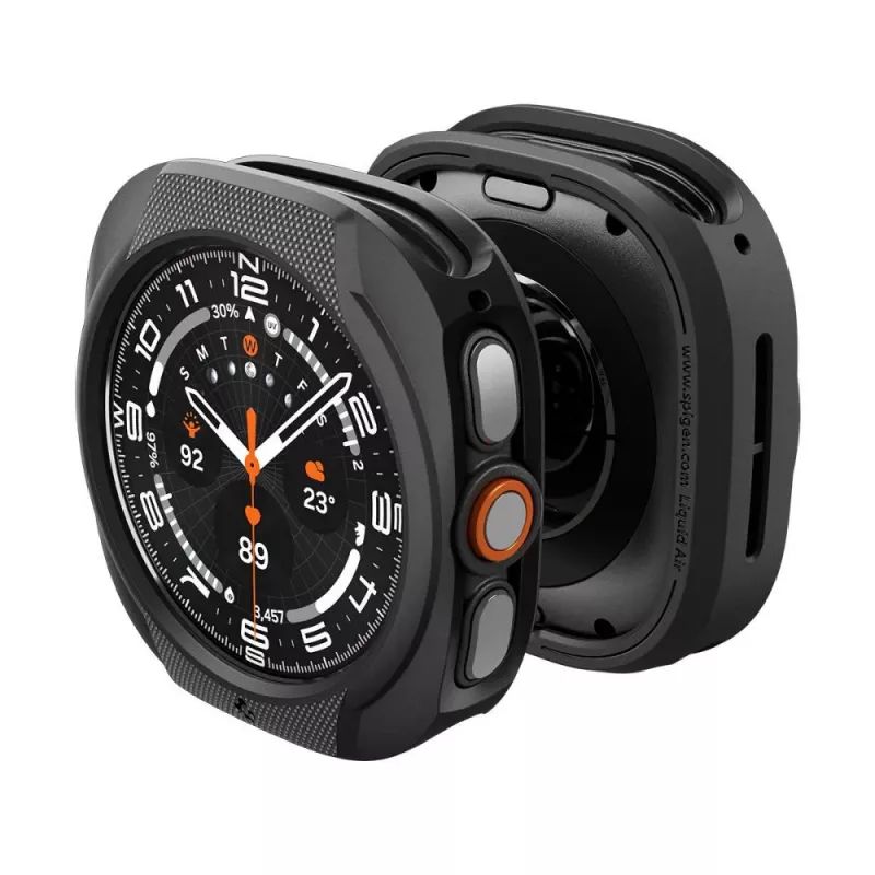 Funda Spigen Liquid Air para Samsung Galaxy Watch Ultra 2 2026 (47mm) - Negro mate