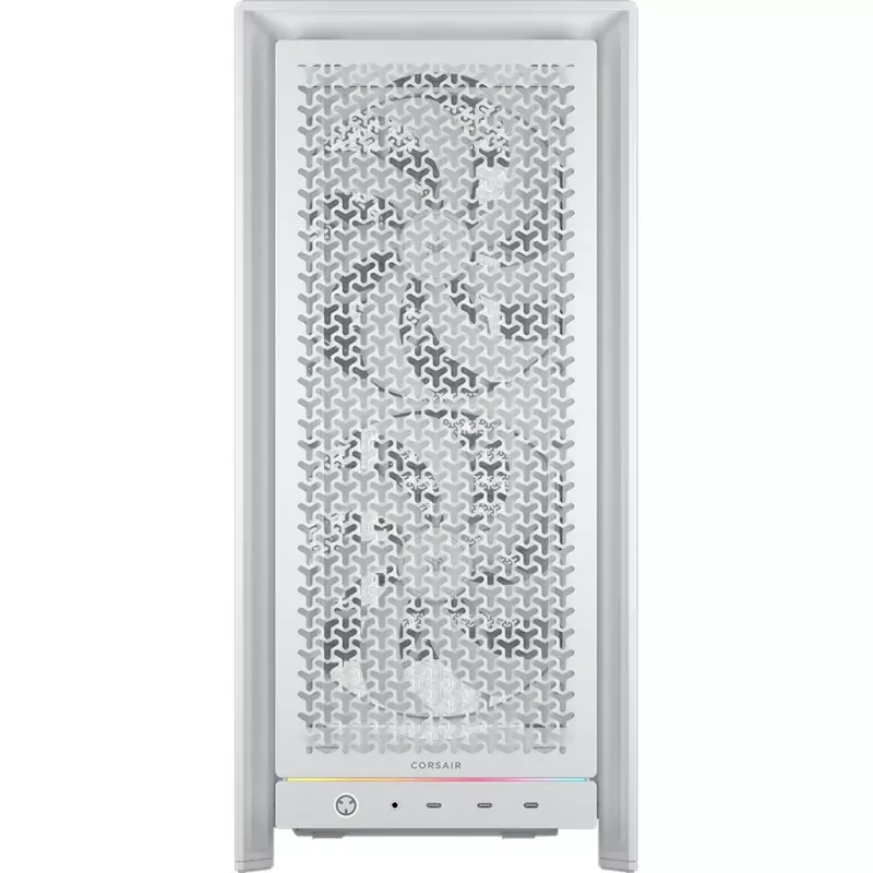 CORSAIR FRAME 5000D WORKSTATION caja de PC semitorre modular, E-ATX, 2x 200 mm + 1x 140 mm ventiladores, blanca (CC-9011331-WW)