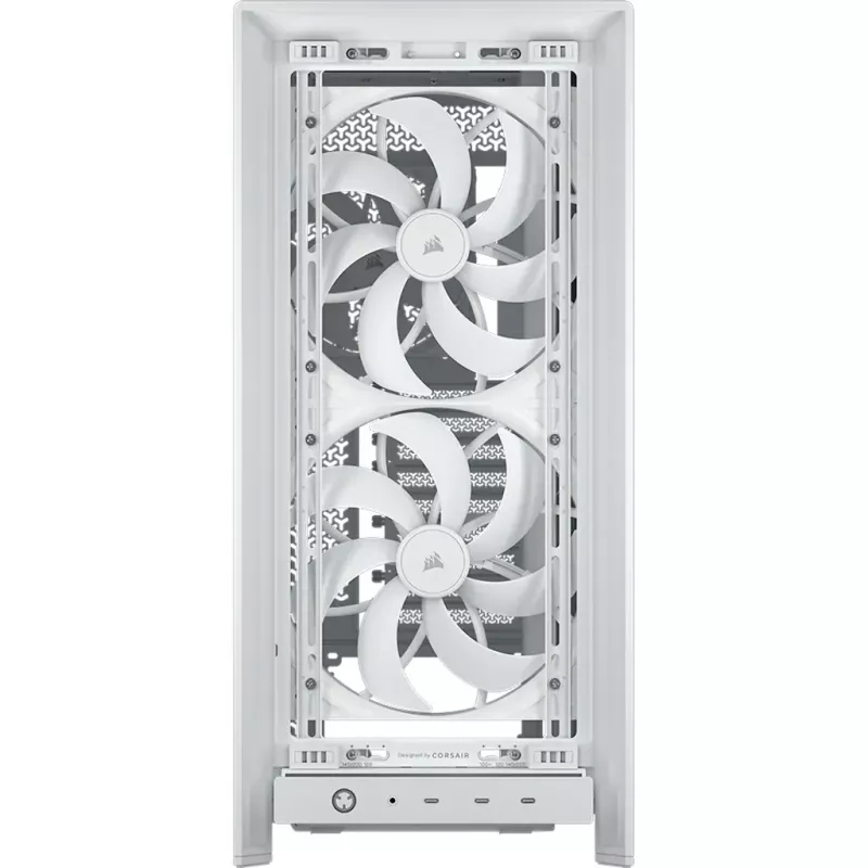 CORSAIR FRAME 5000D WORKSTATION caja de PC semitorre modular, E-ATX, 2x 200 mm + 1x 140 mm ventiladores, blanca (CC-9011331-WW)