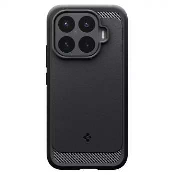 Funda SPIGEN Rugged Armor para Xiaomi 17T Pro, negro mate, ACS11869