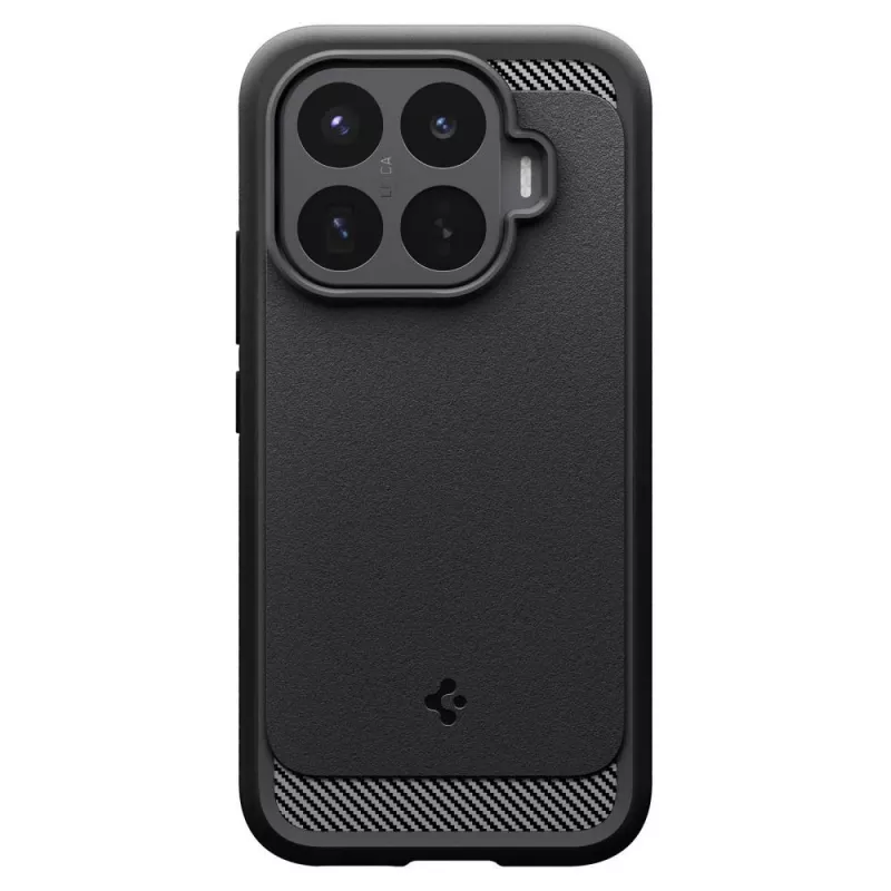 Funda SPIGEN Rugged Armor para Xiaomi 17T Pro, negro mate, ACS11869