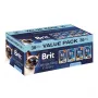 Brit Delicate Fillets in Gravy para gatos adultos - carne y pescado variados, 36 x 85 g sobres