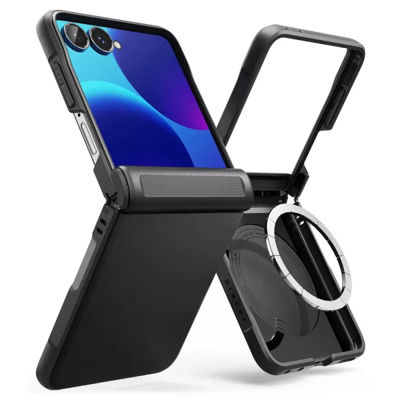 Funda Ringke Onyx Flap Magnetic MagSafe para Samsung Galaxy Z Flip 8 - Negra