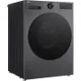 LG F4WX701YB 10,5 kg lavadora de carga frontal con AI DD, vapor, Wi-Fi - Black Steel