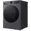 LG F4WX701YB 10,5 kg lavadora de carga frontal con AI DD, vapor, Wi-Fi - Black Steel