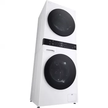 LG WashTower WT1210WWF lavadora-secadora 12kg con bomba de calor y WiFi, blanca