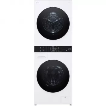LG WashTower WT1210WWF lavadora-secadora 12kg con bomba de calor y WiFi, blanca