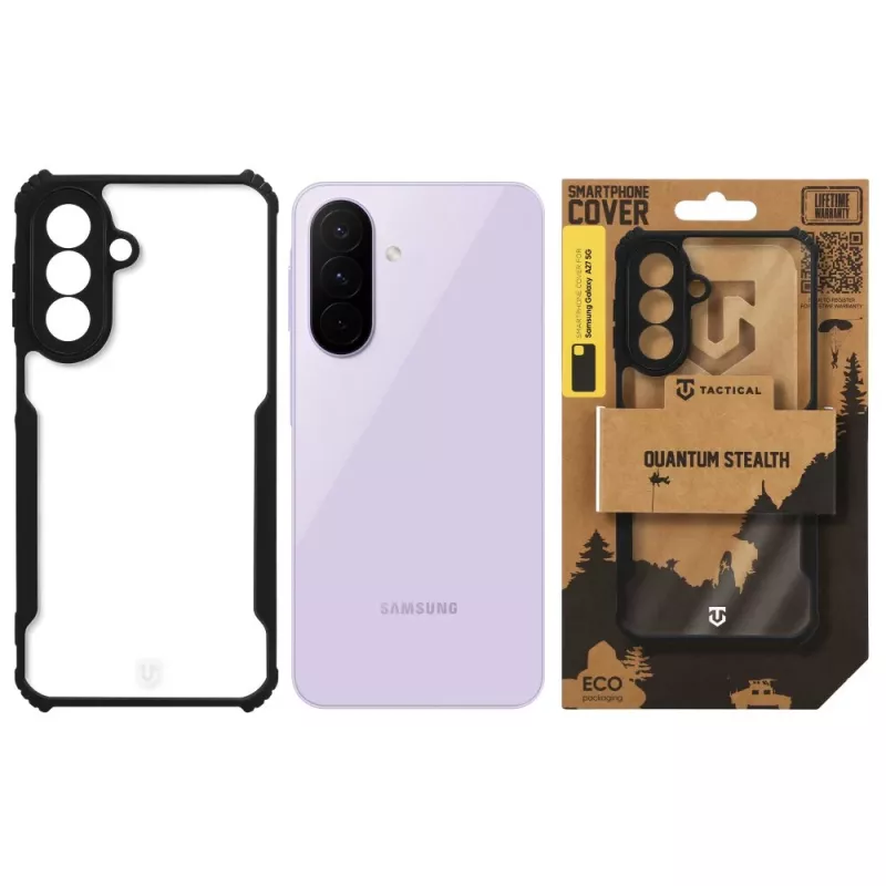 Tactical funda trasera Quantum Stealth Samsung Galaxy A27 5G transparente/negra