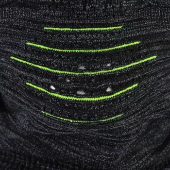 BUFF DryFlx Pro braga de cuello - Negra, sin costuras, elástica en 4 direcciones, térmica, reflectante