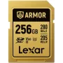 Lexar Professional ARMOR GOLD SDXC UHS-II tarjeta de memoria, 256 GB, V60 (LSDAMGL256G-RNNNG)