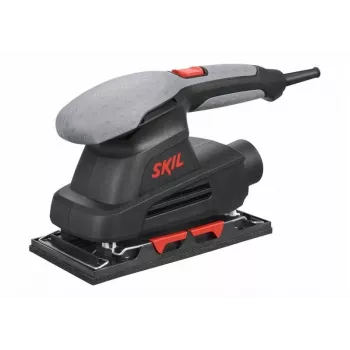 SKIL 7338AA Lijadora manual 160 W con sujeción por clip, 93 x 185 mm, 24000 OPM, caja de polvo