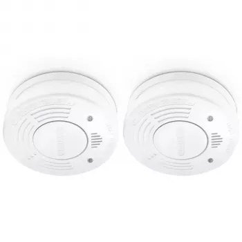 Alecto SD1010 2X Detector de humo con pila de 10 años (pack de 2)