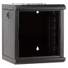 DSIT DS10-3304 armario servidor de pared 10 inch 4U con puerta de cristal, 312x310x264 mm, negro