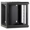 DSIT DS10-3304 armario servidor de pared 10 inch 4U con puerta de cristal, 312x310x264 mm, negro