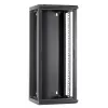 DSIT DS10-3315 armario rack de pared 15U 10 inch con puerta de cristal, 312x310x752 mm, negro