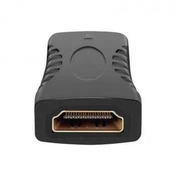 Vivanco VVVHDMIADFFG adaptador de acoplamiento HDMI hembra a hembra 4K 60Hz 18Gbps negro