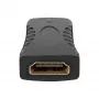 Vivanco VVVHDMIADFFG adaptador de acoplamiento HDMI hembra a hembra 4K 60Hz 18Gbps negro