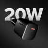 SBS cargador de pared USB-C PD 20W negro
