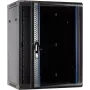 DSIT DS6415 armario servidor de pared 15U con puerta de cristal, 600x450x770 mm, negro