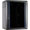 DSIT DS6415 armario servidor de pared 15U con puerta de cristal, 600x450x770 mm, negro