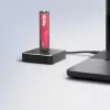 AXAGON ADSA-M2C11 USB-C 10Gbps base de acoplamiento para una SSD M.2-NVMe o SATA