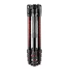 Trípode de viaje de aluminio Manfrotto MKBFRTA4RD-BH Befree de 4 secciones con rótula, rojo