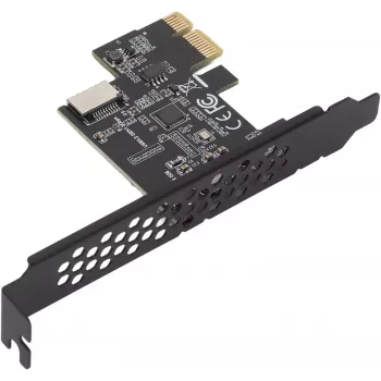 Tarjeta PCI-Express USB 3.2 Gen 1 GEMBIRD UPC-U3, 2x Type-A, alimentación SATA, chipset ASMedia