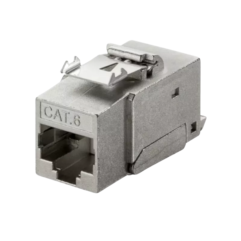 DS-IT CAT6 STP Keystone Jack módulo RJ45 sin herramientas