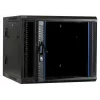 Armario de servidor reversible de montaje en pared DSIT DS6609-DOUBLE con puerta de cristal, 600 mm de ancho