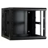 Armario de servidor reversible de montaje en pared DSIT DS6609-DOUBLE con puerta de cristal, 600 mm de ancho