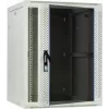DSIT Armario servidor de pared 6U con puerta de cristal, blanco, 600x600x368 mm