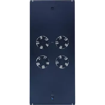 DSIT DS-FT120 Unidad de ventilador de techo para racks servidor de 1200mm - 4 ventiladores con termostato, 480 m³/h, 230V, negro