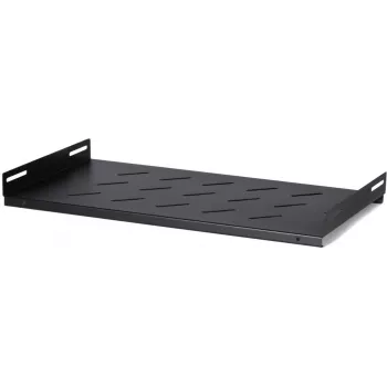 DSIT DS-FH45 Estante fijo para armarios de pared de 450 mm de profundidad, 1U, negro