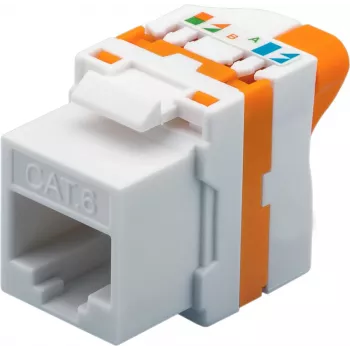 DS-IT Toma Keystone CAT6 UTP sin herramientas Twist (DS-KC-UTP6-TL-T)